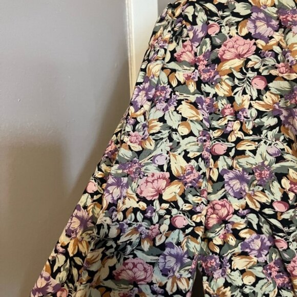 Vintage floral Cottagecore dress airy light weight rayon womens xXL Grannycore - Picture 5 of 10